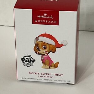 Hallmark Keepsake Paw Patrol Skye Ornament - Red and White